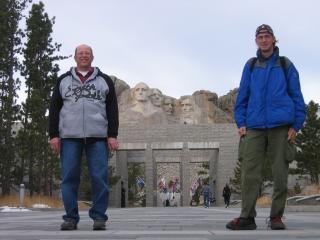 Mount Rushmore: Mit Dan am Monument der vier Praesidenten